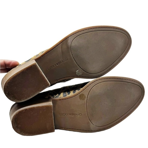 Lucky Brand Fallo Leather Leopard Print Boho
Western Rodeo Ankle Booties Size 8 - Picture 8 of 11